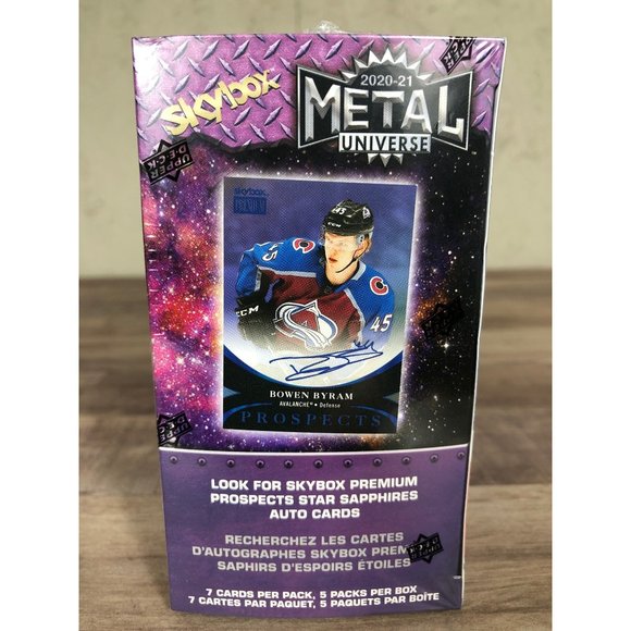 2020-21 Metal Universe Skybox Blaster Box - Picture 3 of 6